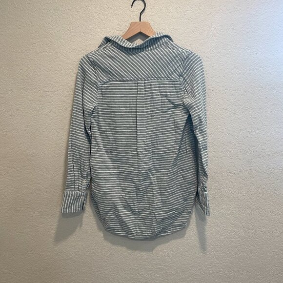 Merona Striped Doubled Fabric Tunic Top XS - Picture 4 of 4